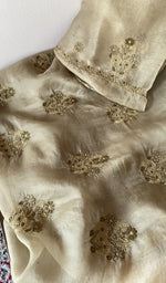 Mukaish work along the panel