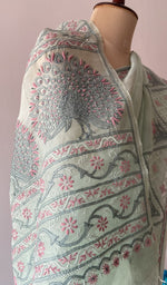 Blouse piece that comes with the green saree