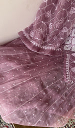 Front panel worked with beads, sequins, cutdana and allover resham aari