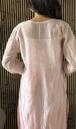 Blush Pink co-ord set on the model, second look