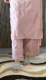 Blush Pink co-ord set, worn by the model