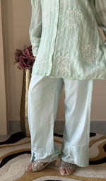 Mint Green co-ord set, worn by the model