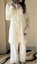 White co-ord set, another angle