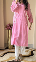 Pink kurti, another angle