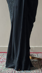 Saree on the mannequin, upper half