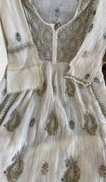 Front panel of the kurta up close