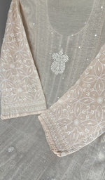 Daman and hem of the kurta