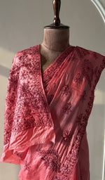 Saree on the mannequin, upper half