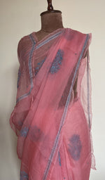 Saree on the mannequin, upper half