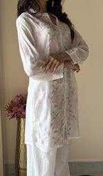 White short kurti, another angle