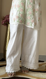 White palazzo on the model