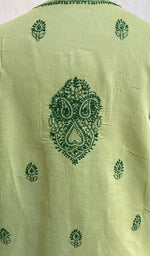 Load image into Gallery viewer, Men&#39;s Lucknowi Handcrafted Cotton Chikankari Kurta - NC053224
