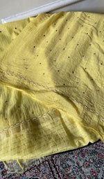 Close up of the thread work
