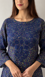 Cotton Chikankari Stitched Kurti HONC070219
