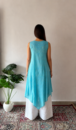 Cotton Chikankari Stitched Kurti Honc070212