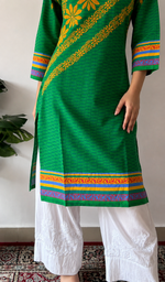 Cotton Chikankari Stitched Kurti HONC056069