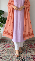 Women's Lucknowi Handcrafted Cotton Chikankari Dupatta - HONC0306245