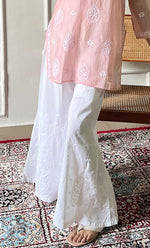 Load image into Gallery viewer, Women's Lucknowi Handcrafted Cotton  Chikankari Sharara - HONC0305858