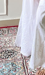 Load image into Gallery viewer, Women's Lucknowi Handcrafted Cotton  Chikankari Sharara - HONC0305858